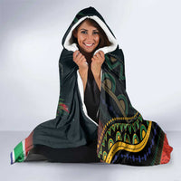 Nelson Mandela Birthday Hooded Blanket Leader of the Nation