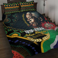 Nelson Mandela Birthday Quilt Bed Set Leader of the Nation - Wonder Print Shop