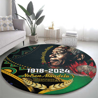 Nelson Mandela Birthday Round Carpet Leader of the Nation