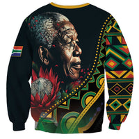 Nelson Mandela Birthday Sweatshirt Leader of the Nation - Wonder Print Shop