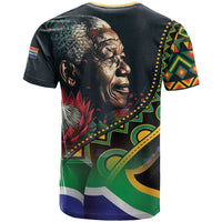 Nelson Mandela Birthday T Shirt Leader of the Nation - Wonder Print Shop