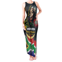 Nelson Mandela Birthday Tank Maxi Dress Leader of the Nation - Wonder Print Shop