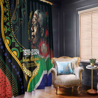 Nelson Mandela Birthday Window Curtain Leader of the Nation - Wonder Print Shop