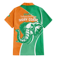 Ivory Coast Independence Day Family Matching Mermaid Dress and Hawaiian Shirt Cote d Ivoire Elephant - Wonder Print Shop