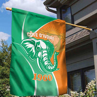 Ivory Coast Independence Day Garden Flag Cote d Ivoire Elephant - Wonder Print Shop