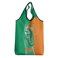 Ivory Coast Independence Day Grocery Bag Cote d Ivoire Elephant