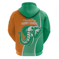 Ivory Coast Independence Day Hoodie Cote d Ivoire Elephant - Wonder Print Shop