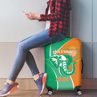 Ivory Coast Independence Day Luggage Cover Cote d Ivoire Elephant - Wonder Print Shop
