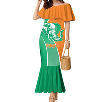 Ivory Coast Independence Day Mermaid Dress Cote d Ivoire Elephant - Wonder Print Shop
