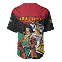 Personalized Guyana Emancipation Day Baseball Jersey Jaguar Skin Pattern - Wonder Print Shop