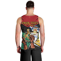 Personalized Guyana Emancipation Day Men Tank Top Jaguar Skin Pattern - Wonder Print Shop