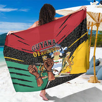 Guyana Emancipation Day Sarong Jaguar Skin Pattern - Wonder Print Shop