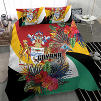 Guyana Canje Pheasant Bedding Set Tropical Flowers - Wonder Print Shop