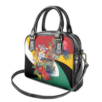 Guyana Canje Pheasant Shoulder Handbag Tropical Flowers - Wonder Print Shop