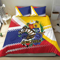 Venezuela White Horse Bedding Set Veneziola Flag Colors - Wonder Print Shop