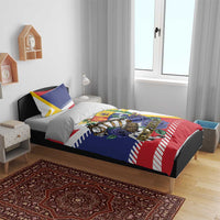 Venezuela White Horse Bedding Set Veneziola Flag Colors - Wonder Print Shop