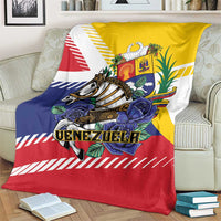 Venezuela White Horse Blanket Veneziola Flag Colors - Wonder Print Shop
