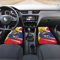 Venezuela White Horse Car Mats Veneziola Flag Colors - Wonder Print Shop