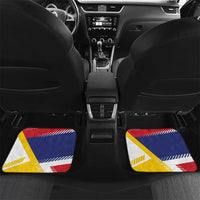 Venezuela White Horse Car Mats Veneziola Flag Colors - Wonder Print Shop