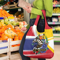 Venezuela White Horse Grocery Bag Veneziola Flag Colors - Wonder Print Shop