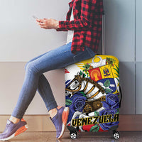 Venezuela White Horse Luggage Cover Veneziola Flag Colors - Wonder Print Shop
