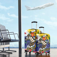 Venezuela White Horse Luggage Cover Veneziola Flag Colors - Wonder Print Shop