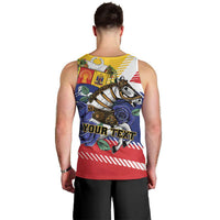 Personalized Venezuela White Horse Men Tank Top Veneziola Flag Colors - Wonder Print Shop