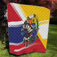 Venezuela White Horse Quilt Veneziola Flag Colors - Wonder Print Shop