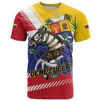 Personalized Venezuela White Horse T Shirt Veneziola Flag Colors - Wonder Print Shop