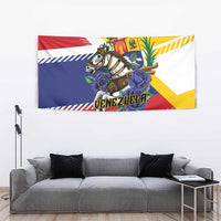 Venezuela White Horse Tapestry Veneziola Flag Colors - Wonder Print Shop