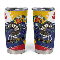 Personalized Venezuela White Horse Tumbler Cup Veneziola Flag Colors - Wonder Print Shop