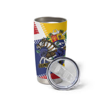 Personalized Venezuela White Horse Tumbler Cup Veneziola Flag Colors - Wonder Print Shop
