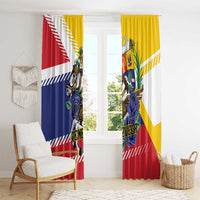 Venezuela White Horse Window Curtain Veneziola Flag Colors - Wonder Print Shop