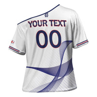 Custom England 2026 World Football Cross Shoulder Shirt Three Lions Go Champions