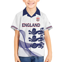 Custom England 2026 World Football Hawaiian Shirt Three Lions Go Champions
