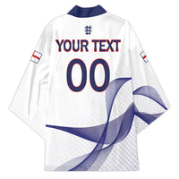 Custom England 2026 World Football Kimono Three Lions Go Champions