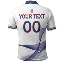 Custom England 2026 World Football Polo Shirt Three Lions Go Champions