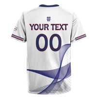 Custom England 2026 World Football Rugby Jersey Three Lions Go Champions