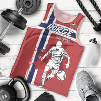 Custom Norge 2026 World Football Men Tank Top Vikings Go Champions