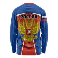 Russia Long Sleeve Shirt Russian Eagle and Kremlin LT01