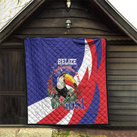 Belize Independence Day 1981 Quilt Bileez Keel Billed Toucan - Wonder Print Shop
