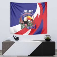 Belize Independence Day 1981 Tapestry Bileez Keel Billed Toucan - Wonder Print Shop