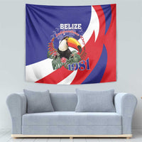 Belize Independence Day 1981 Tapestry Bileez Keel Billed Toucan - Wonder Print Shop