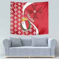 Malta Tapestry Virtute et constantia Maltese Cross Pattern - Wonder Print Shop