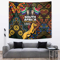 South African Heritage Day Tapestry Springbok African Pattern - Wonder Print Shop