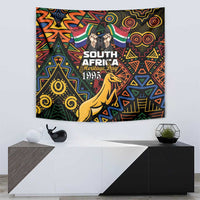 South African Heritage Day Tapestry Springbok African Pattern - Wonder Print Shop