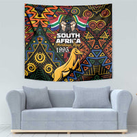 South African Heritage Day Tapestry Springbok African Pattern - Wonder Print Shop