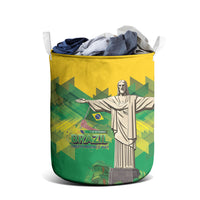 Brazil Christ The Redeemer Laundry Basket Sete de Setembro