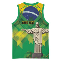 Personalized Brazil Christ The Redeemer Basketball Jersey Sete de Setembro