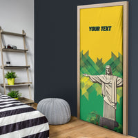 Personalized Brazil Christ The Redeemer Door Cover Sete de Setembro